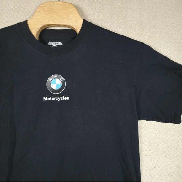 Vintage Streetwear‎ BMW Motorcycles Mens Large T-Shirt Black Motorrad USA 2005